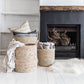 ilala palm woven laundry basket