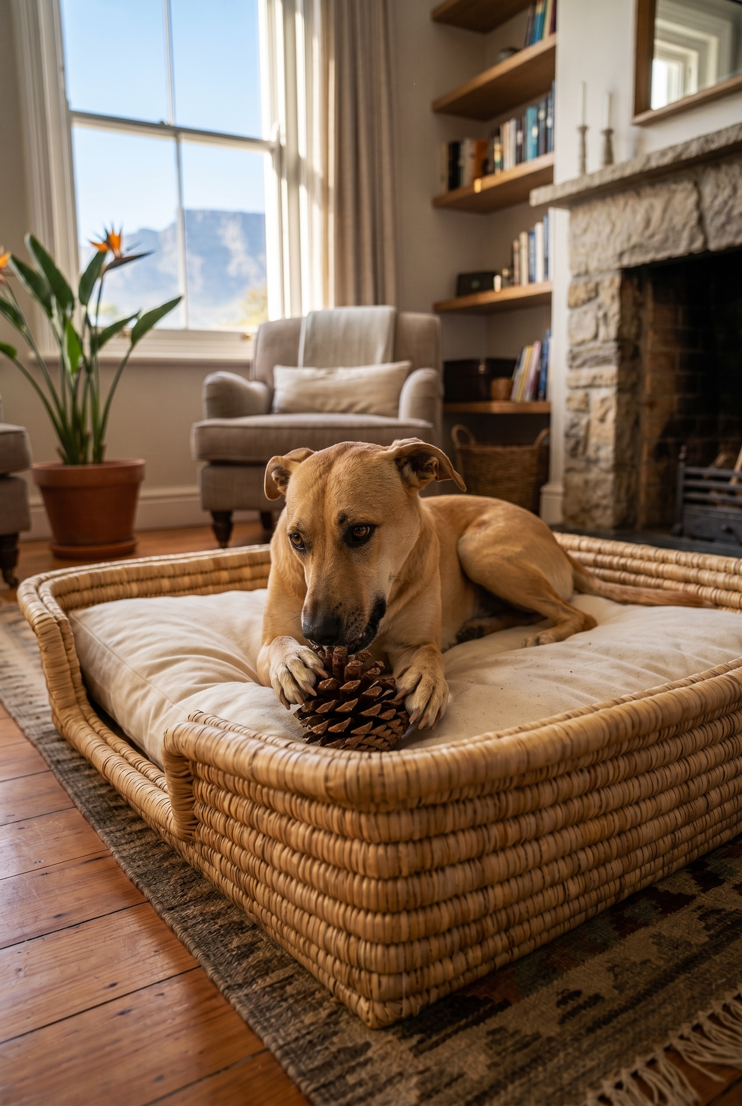 Pet Basket Bed (Square)