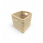 Square Woven Storage Basket malawi cane furniture decor blanket storage