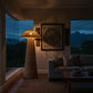 Malawi Mushroom Lamp floor standing with bulb