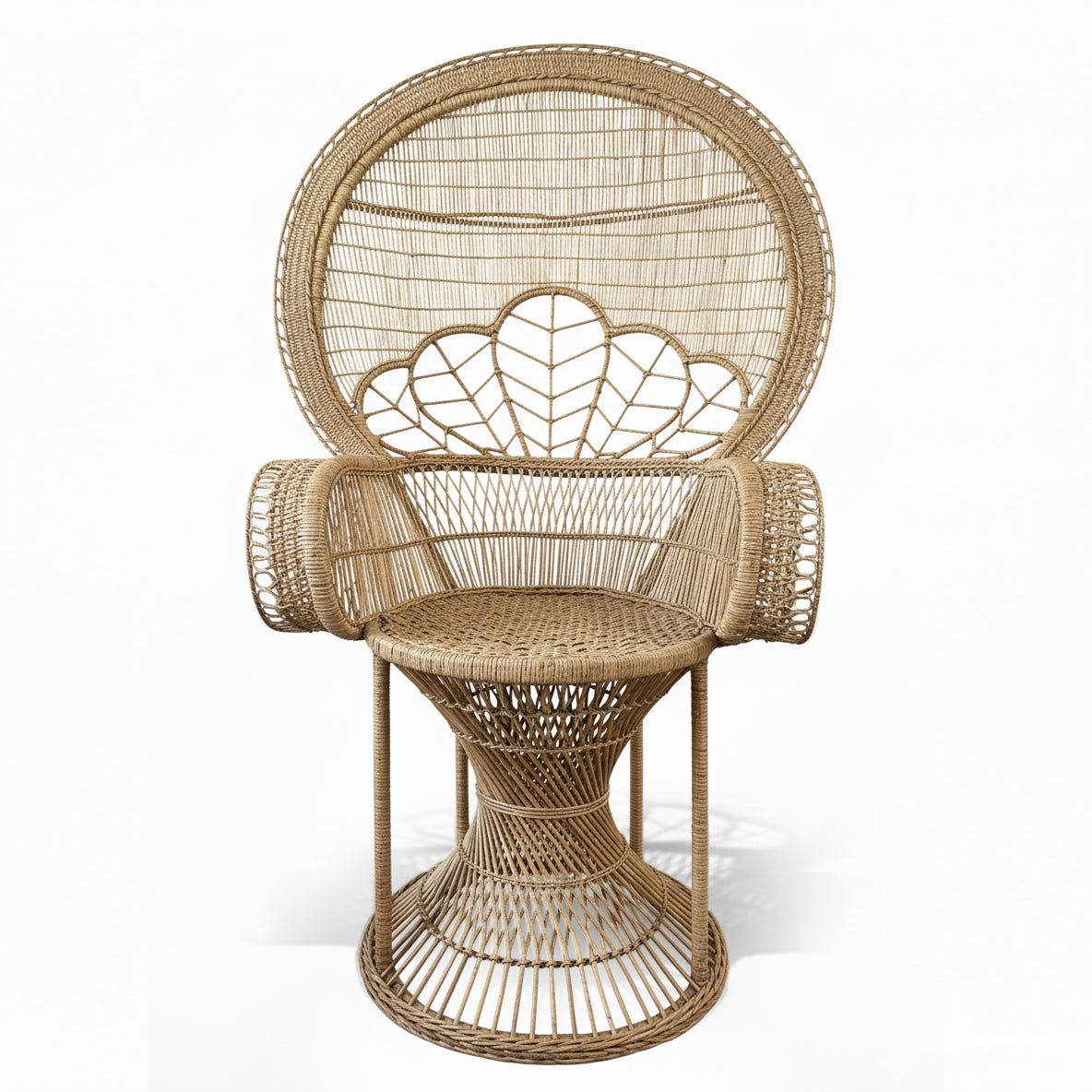 Malawi Furniture - Peacock Chair - Front Low view