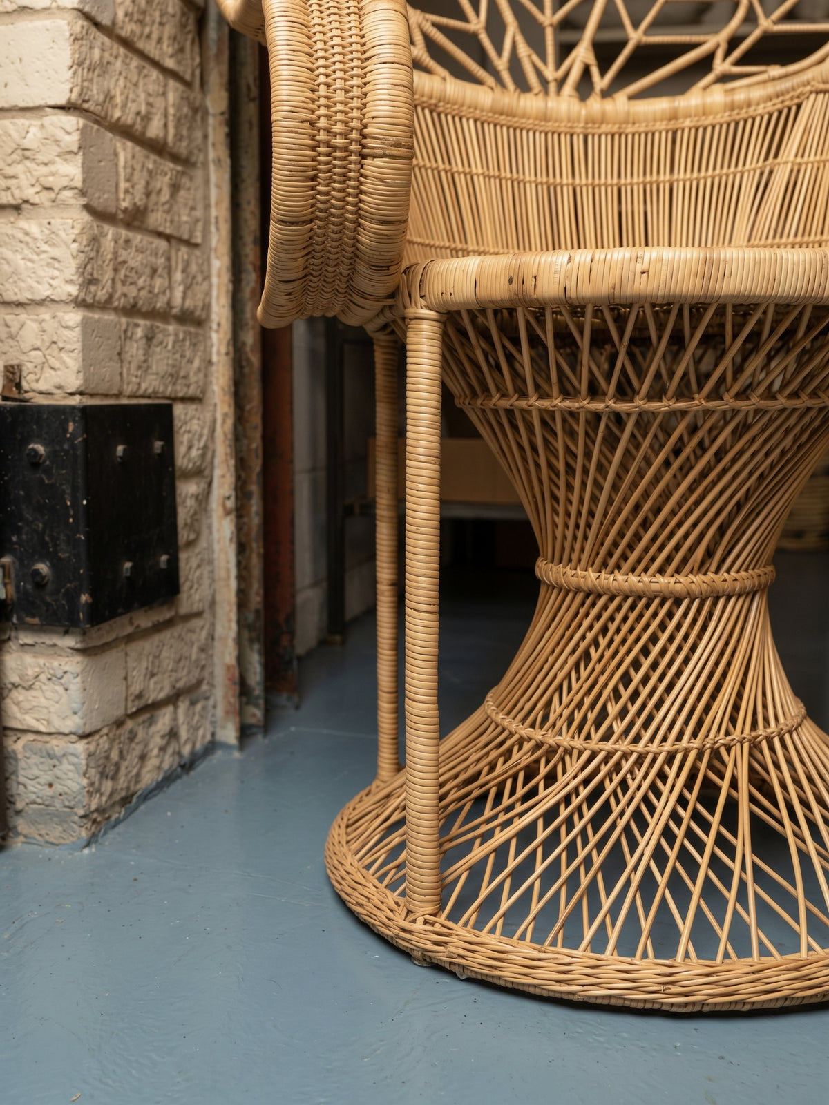 Malawi Furniture - Peacock Chair - Warehouse Close Up