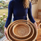 Round Cane Trays