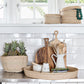 Round Ilala Cane Trays Catch All