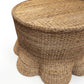 Malawi Furniture - Scallop Coffee Table With White background