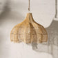 Scalloped Pendant Lampshade With Shadows