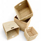 Square Woven Storage Basket malawi cane furniture decor blanket storage
