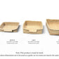 Pet Basket Bed - Rectangular / Square