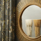 Malawi Furniture - Sun Circle Cane Mirror