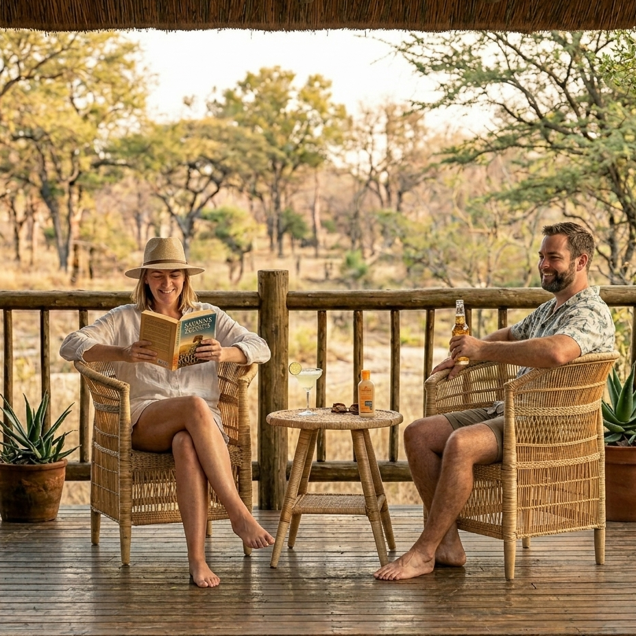 Traditional Malawi Cane Chair