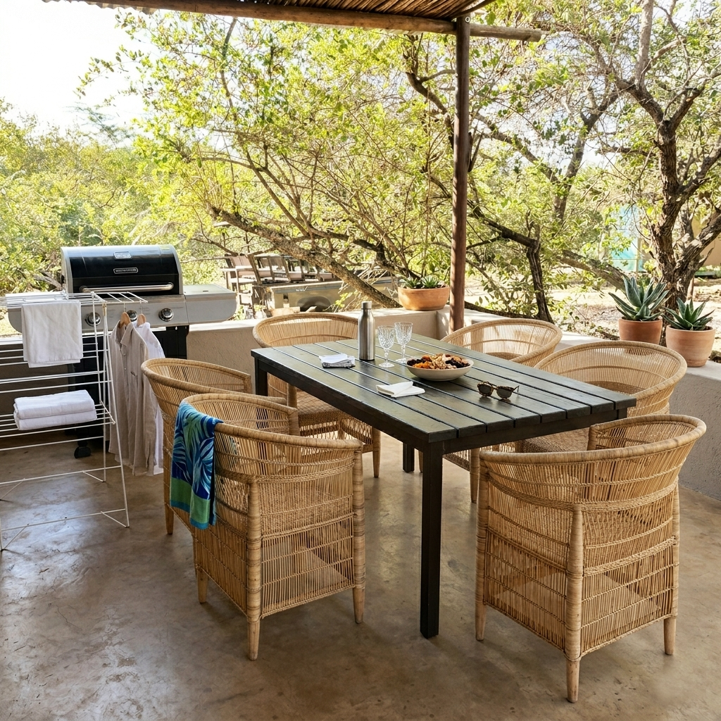 Traditional Malawi Cane Chair