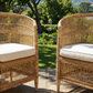 2 x Traditional Malawi Cane Chairs