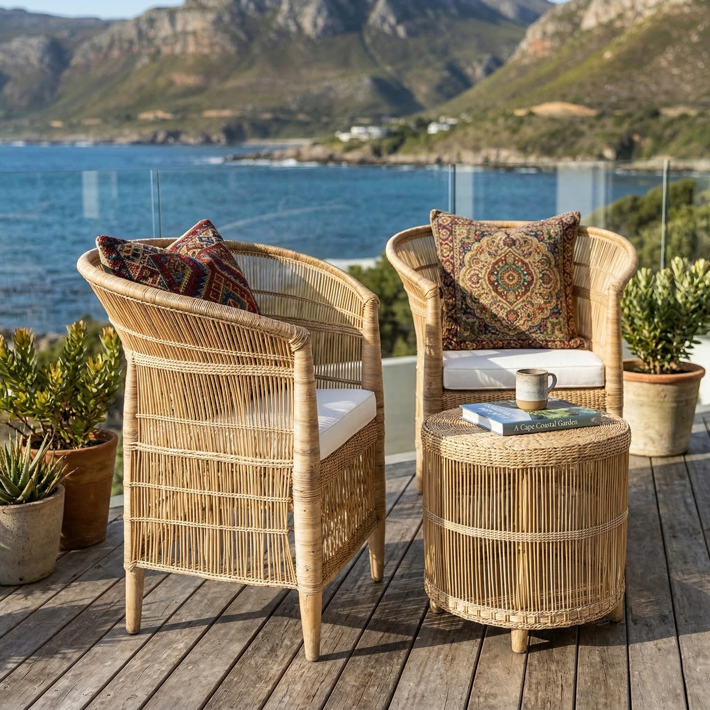 Traditional Malawi Cane Chair