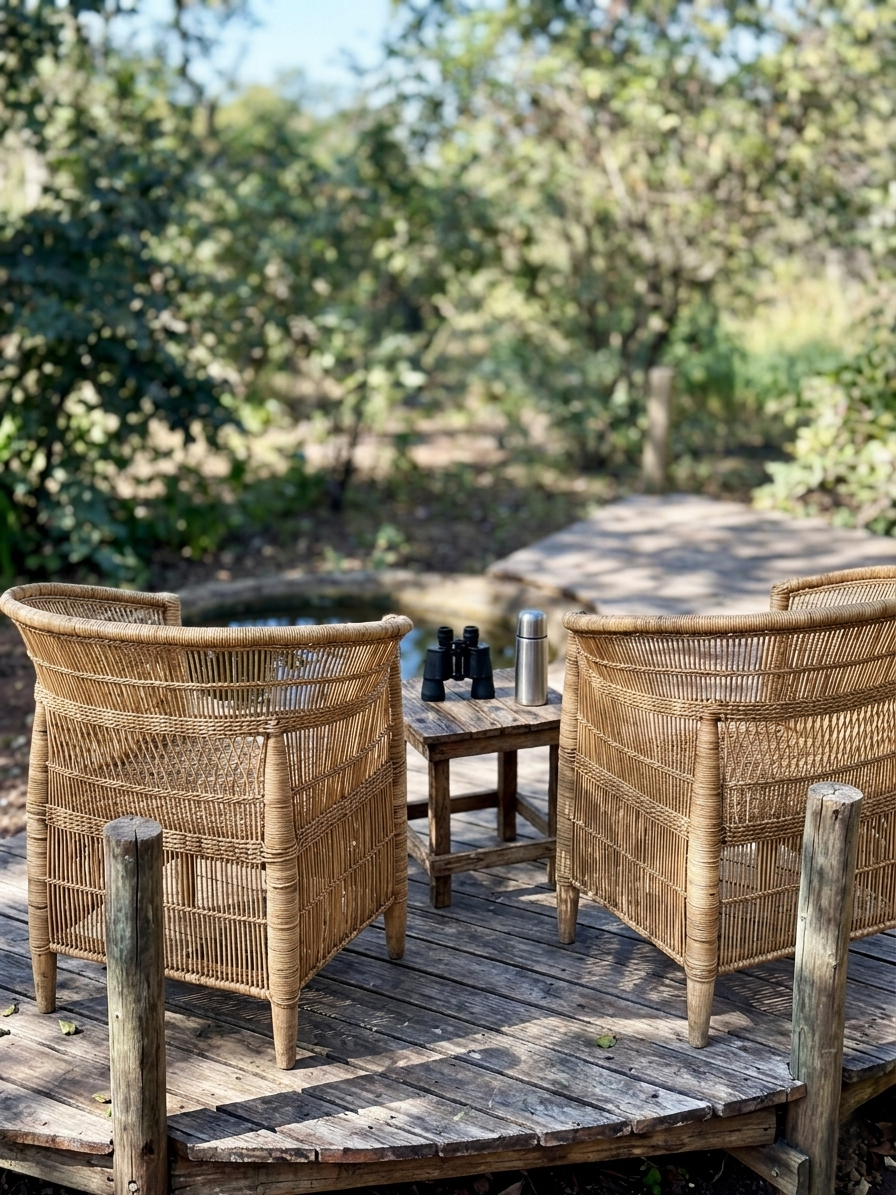 Traditional Malawi Cane Chair