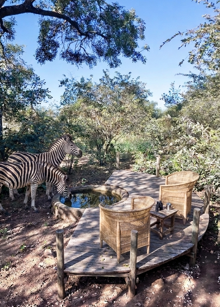 Traditional Malawi Cane Chair