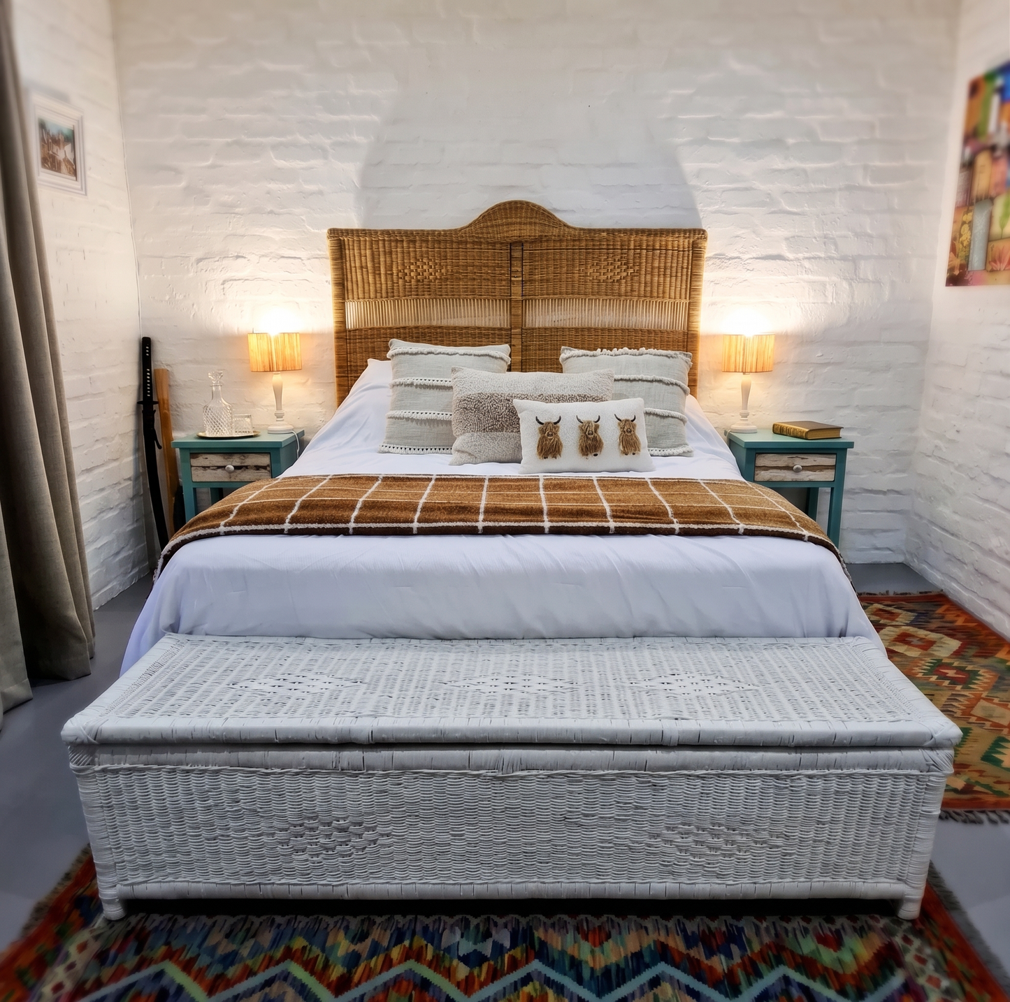 Malawi Original 'Wave' Headboard