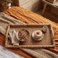 Coffee or Tea Serving Tray - Hand Woven