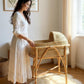 Malawi woven moses basket - bassinet - crib