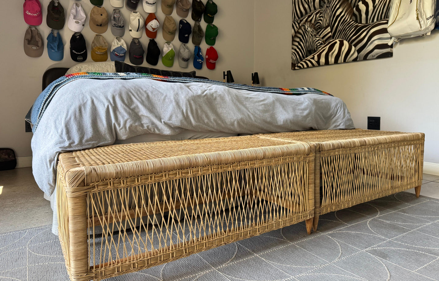 Fancy Rectangular Bench