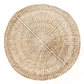 Large Round Malawi Coffee Table hand weaved woven rattan cane side table coffee