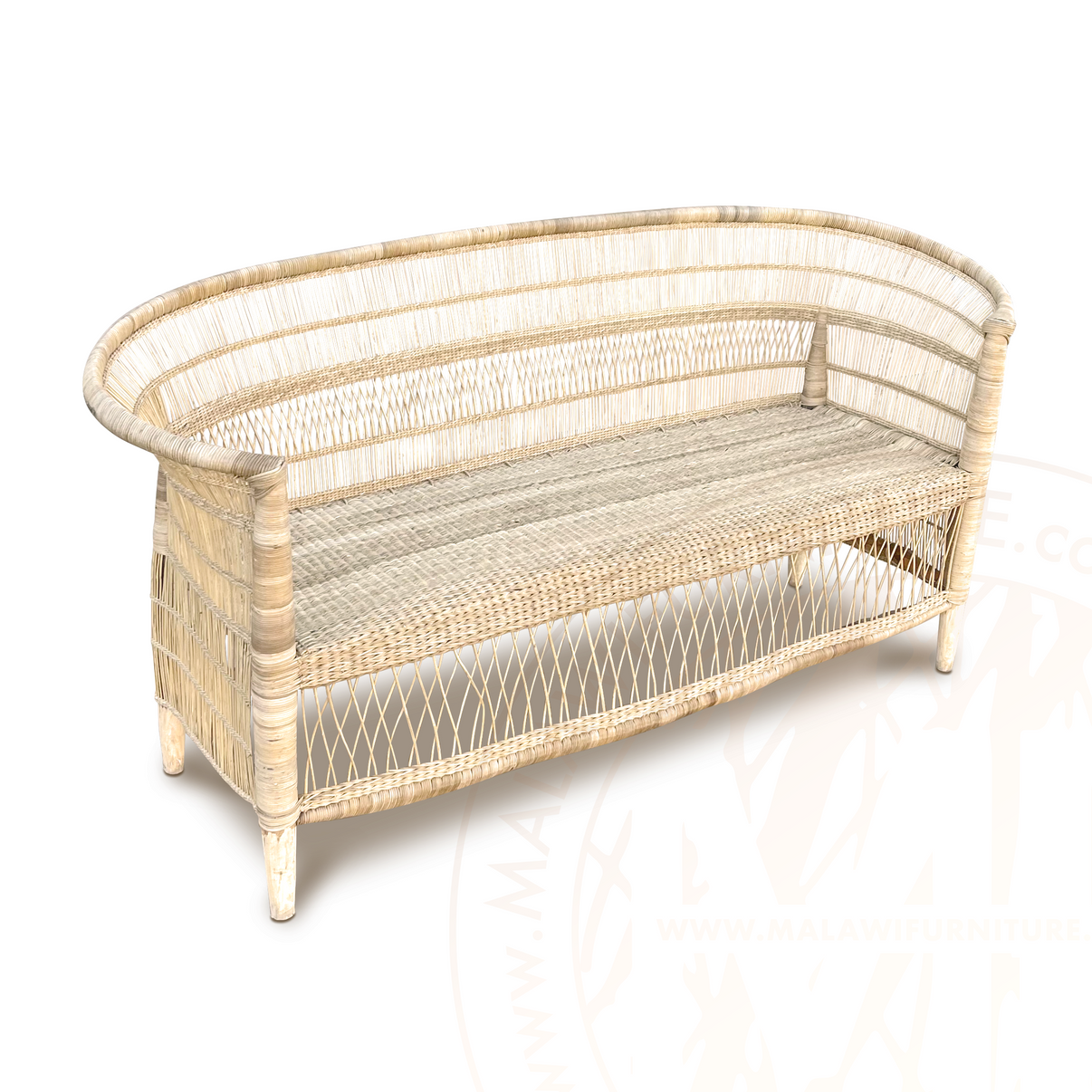 Three Seater Traditional Malawi Cane Chair Malawi Furniture 100