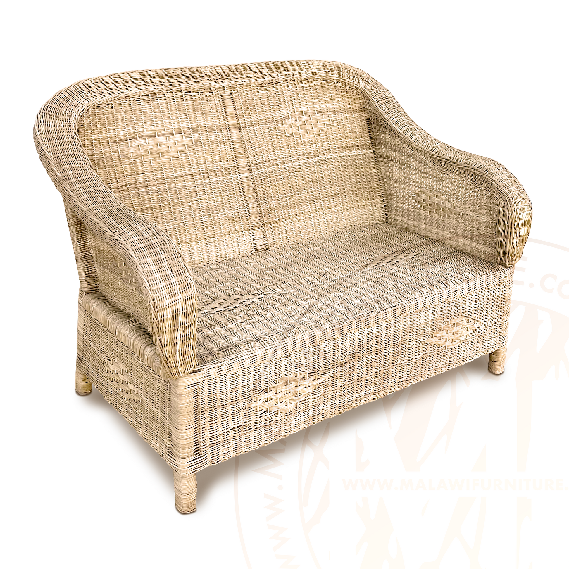 Classic Two Seater Malawi Couch