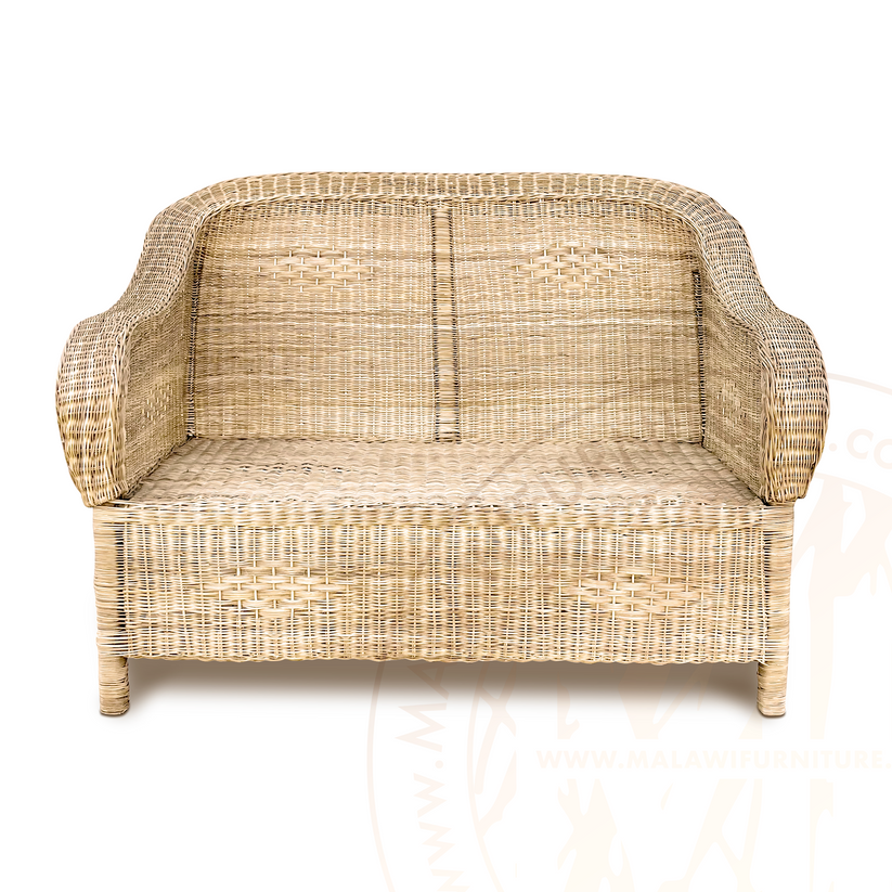 Classic Two Seater Malawi Couch – Malawi Furniture - 100% Authentic