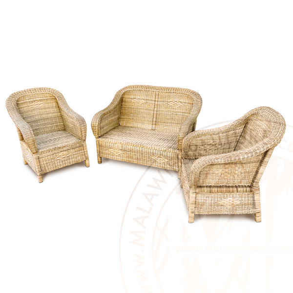 Classic Malawi Couch Set (Option 1) – Malawi Furniture - 100% Authentic