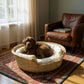 Pet Basket made from Malawi Cane dog cat warm cushion durable