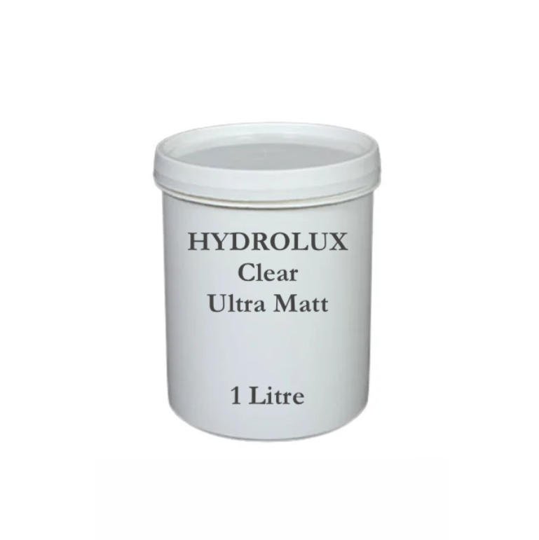 1 Litre - Hydrolux Clear Ultra Matt  - Water based