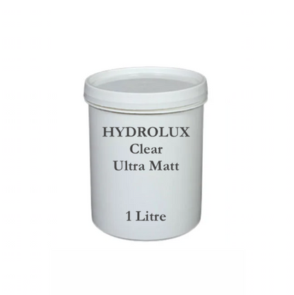 1 Litre - Hydrolux Clear Ultra Matt  - Water based