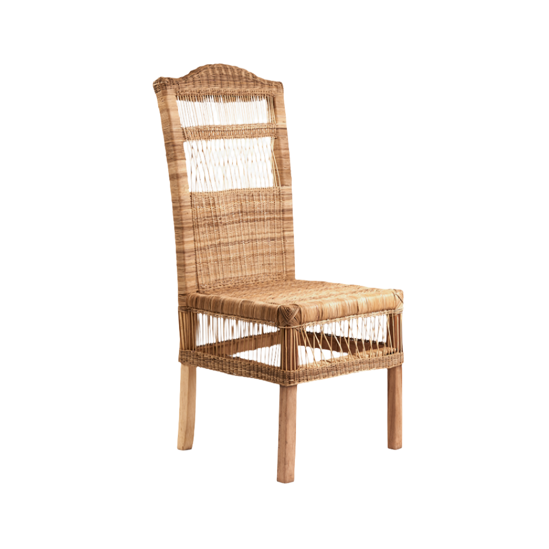 Malawi Dining Chair (Open weave)