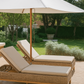 adjustable sun pool lounger summer