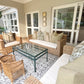 BOX Malawi Couch Set (Option 3) hand weaved woven rattan cane chair malawi with cushion