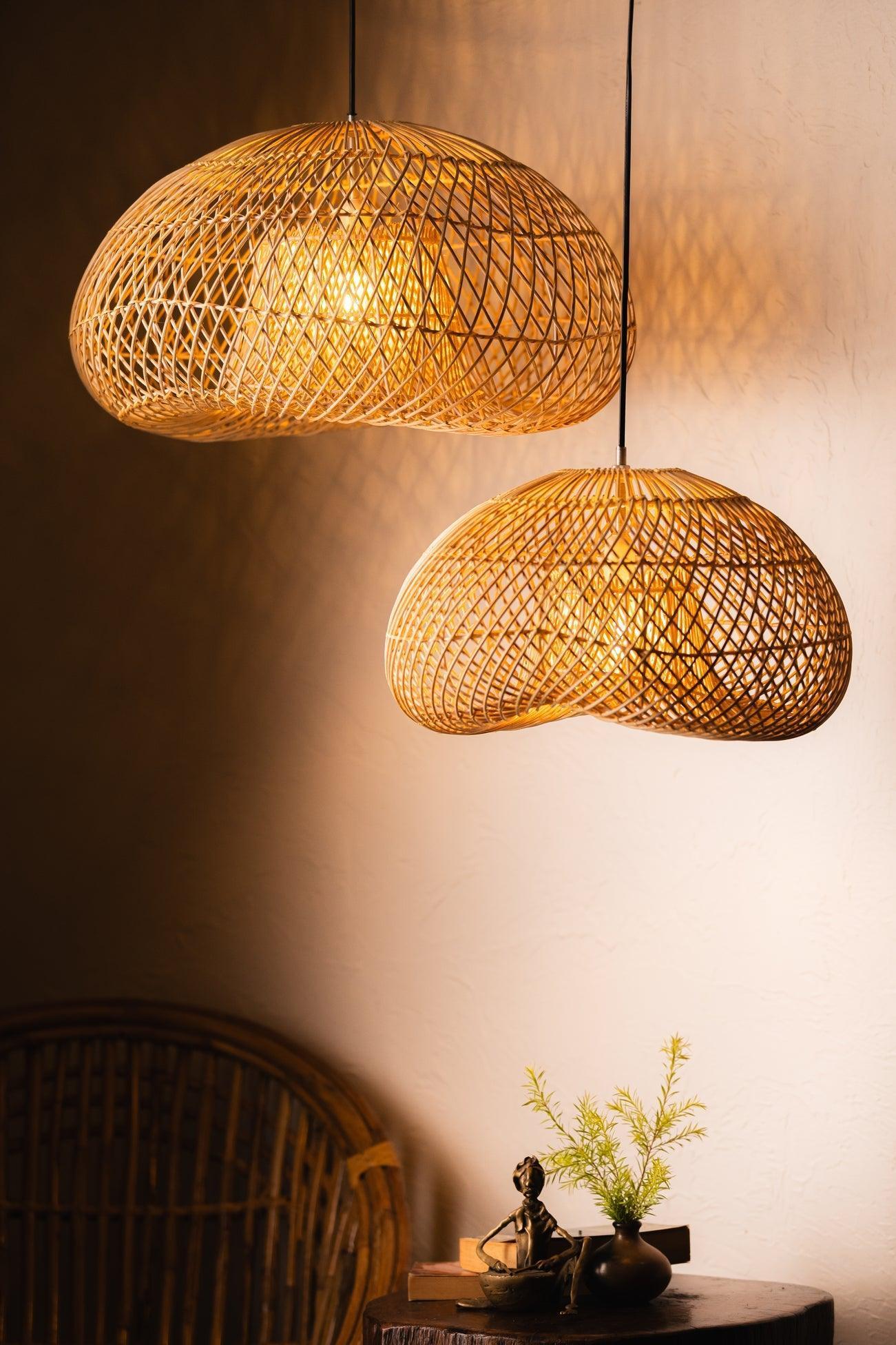 Pebble Pendant Lampshade jellybean