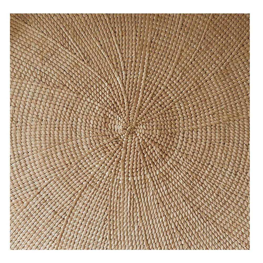 handwoven Round Trays, highly sought-after for their charm and craftsmanship, add an element of elegance and grace to any space. Crafted from ilala palm in Zimbabwe, these shallow trays serve as versatile storage solutions, perfect for kitchens, dining tables, bathrooms, or as striking wall accents, seamlessly blending functionality with aesthetic appeal. These catch-all trays are great for display or for storing everyday items such as keys, remotes or magazines.