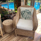 Classic One Seater Malawi Couch with Cushion