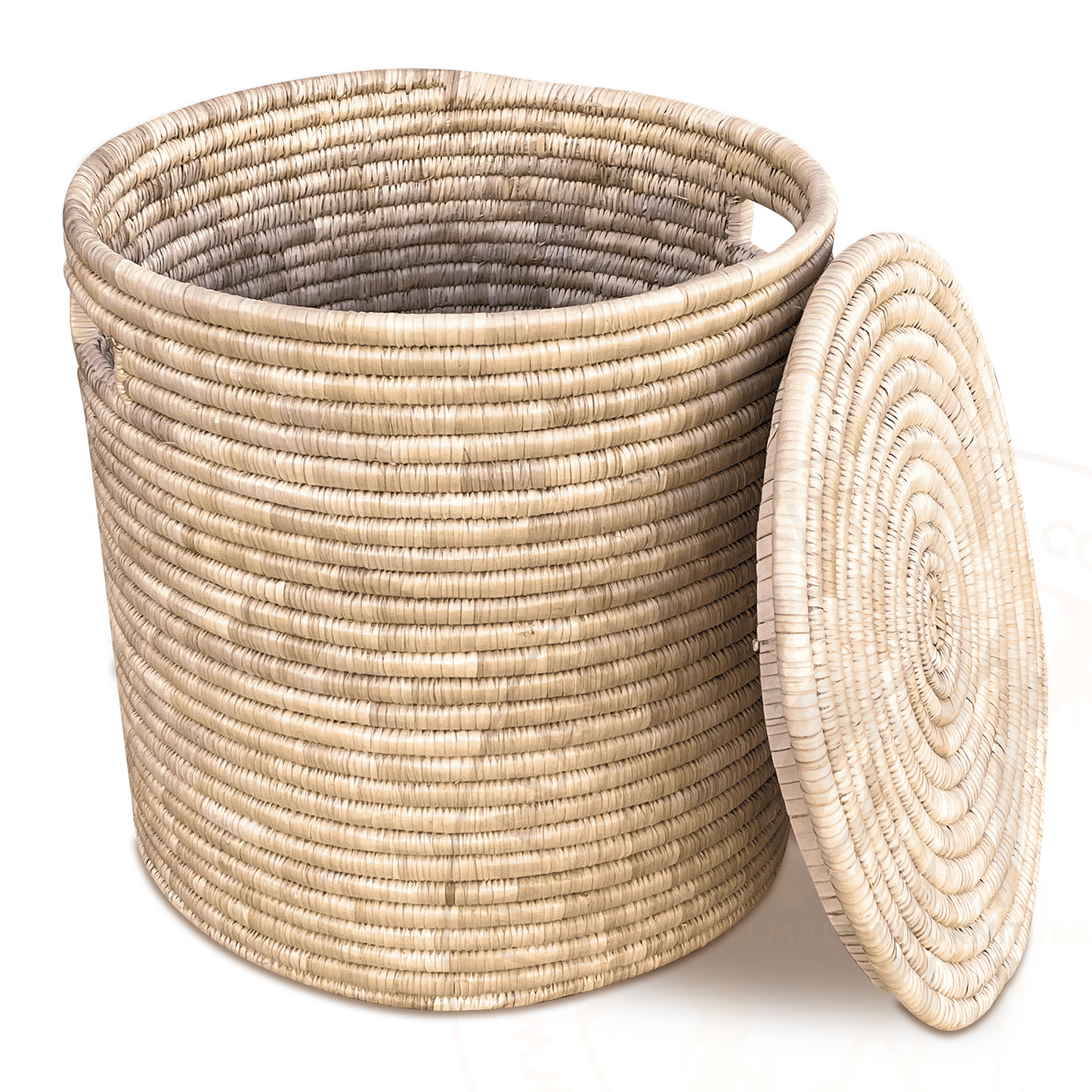 Malawi Laundry Baskets (SET OF 3) Storage Toys Towels Linen Box Weave Woven Basket - Large open
