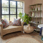 Classic Cane Ottoman Bench