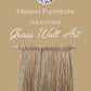 Hanging Grass Wall Decor