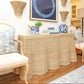 Scalloped Console Table