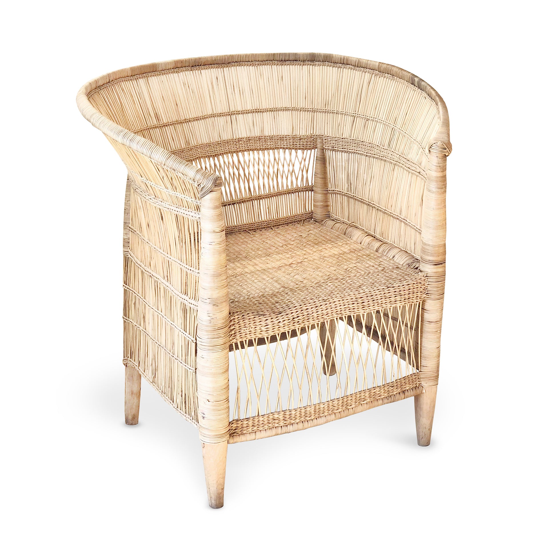 Traditional Malawi Cane Chair Furniture Chairs