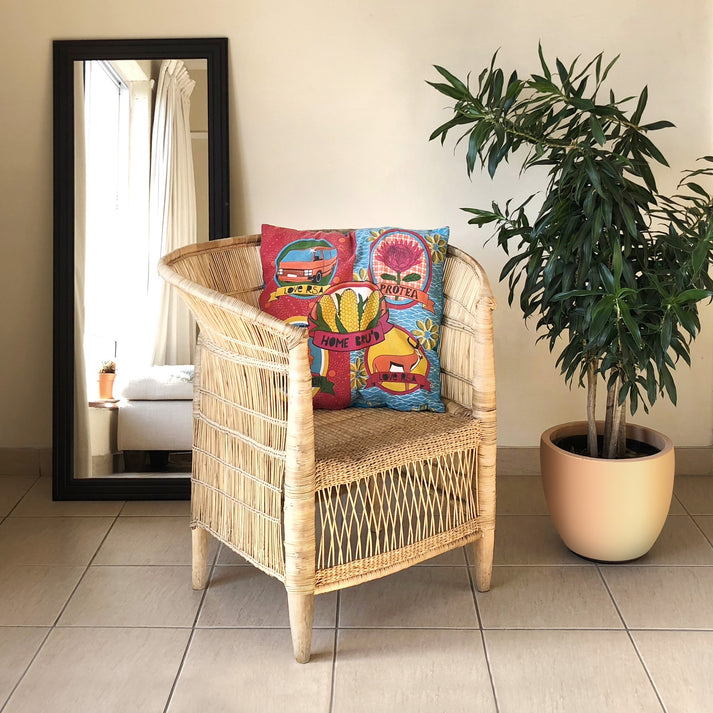 Traditional Malawi Cane Chair Malawi Furniture 100 Authentic