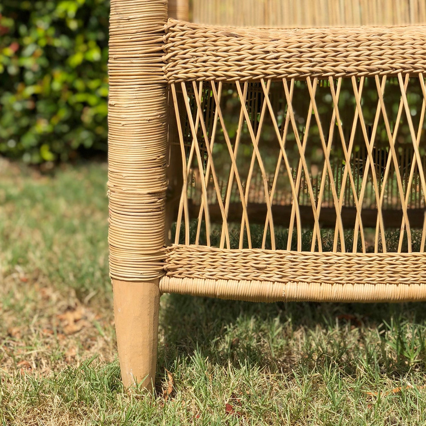 Two Double set combo Traditional Malawi Cane Chair Furniture Chairs Rattan Weaved Wicker