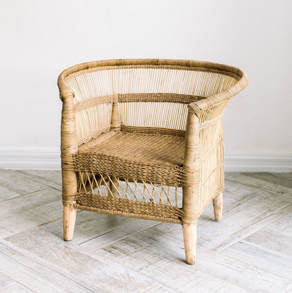 Malawi kids chair hand weaved woven children play seat cute