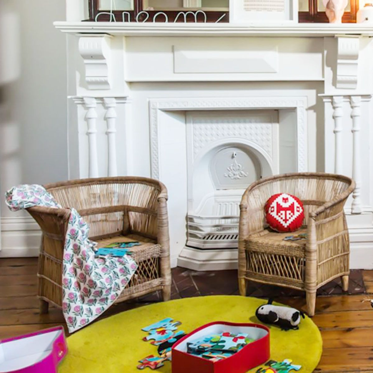 Kids Traditional Malawi Cane Chair Malawi Furniture 100