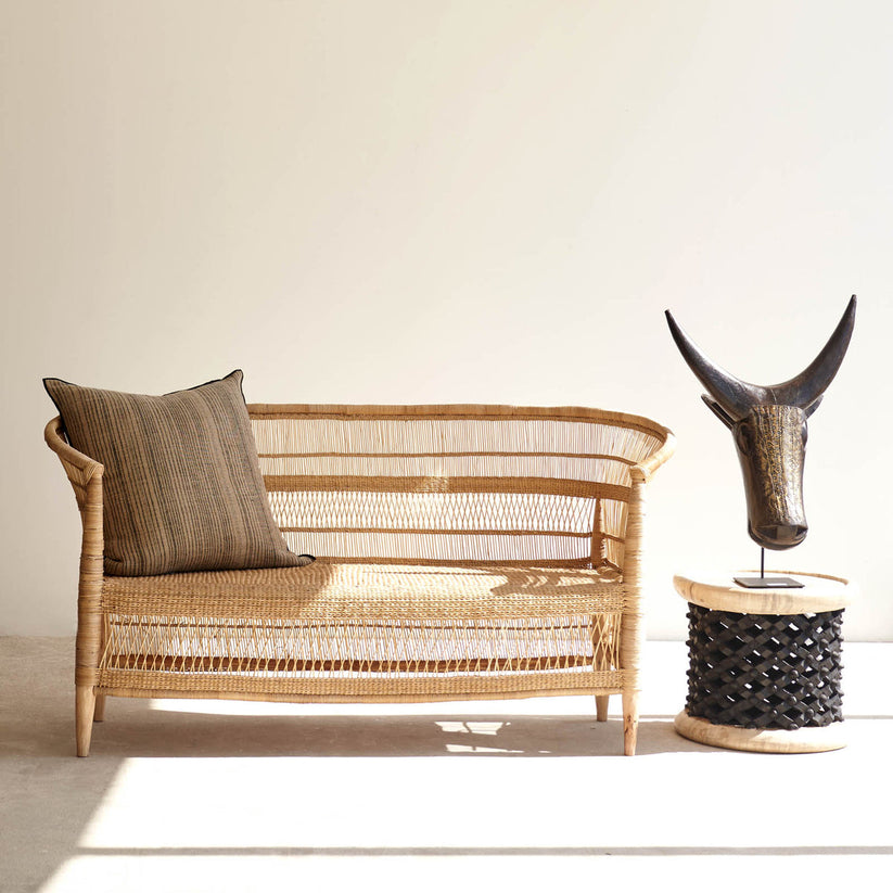 Three Seater Traditional Malawi Cane Chair Malawi Furniture 100